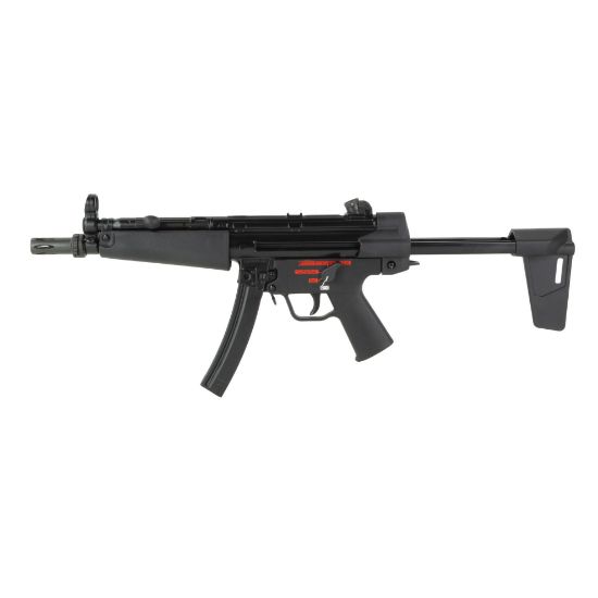Century Arms, AP5-N, Semi-automatic, Pistol, 9MM, 8.9", Black, 30 Rounds, 2 Magazines, Threaded, Manual Safety, Adjustable Sights, Matte, Pistol Brace, 787450988507, FFL-CENTURY-HG6034NB-N, RTG Parts