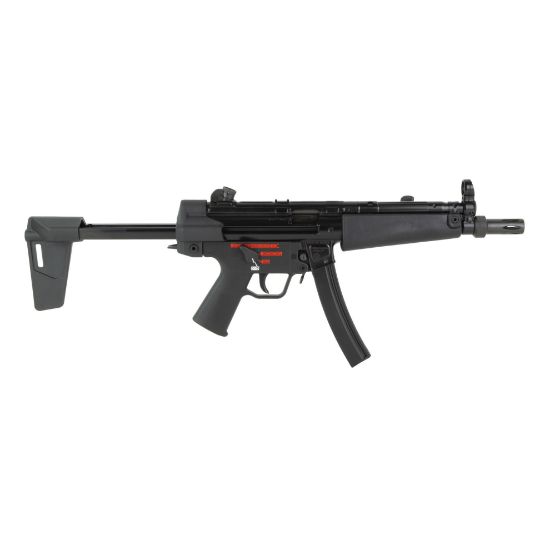 Century Arms, AP5-N, Semi-automatic, Pistol, 9MM, 8.9", Black, 30 Rounds, 2 Magazines, Threaded, Manual Safety, Adjustable Sights, Matte, Pistol Brace, 787450988507, FFL-CENTURY-HG6034NB-N, RTG Parts