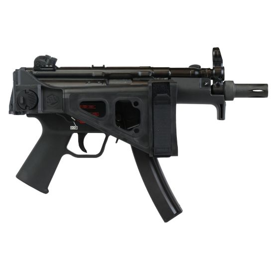 Century Arms, AP5P-N, Semi-automatic, Pistol, 9MM, 5.8", Black, 30 Rounds, 2 Magazines, Threaded, Adjustable Sights, Matte, Pistol Brace, 787450988514, FFL-CENTURY-HG6035NB-NE, RTG Parts