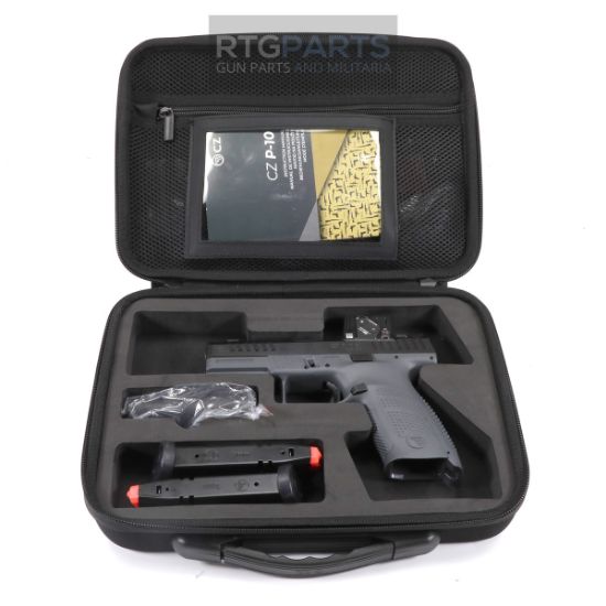 Picture of CZ P-10 C PORTED AIMPOINT COA 4" 9MM 15RD BLK 91582