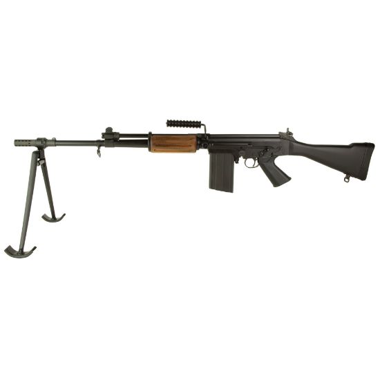 DS Arms, SA58 FALO, Semi-automatic Rifle, 7.62 NATO, 21" FALO Heavy Barrel, Matte Finish, Black, Fixed Synthetic Stock, Carry Handle, Folding Bipod, 20 Rounds, 1 Magazine, FFL-DSA-SA5821-5041-A, RTG Parts