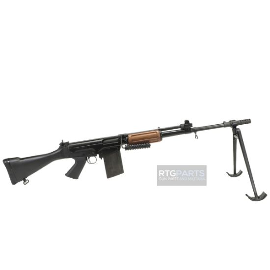 DS Arms, SA58 FALO, Semi-automatic Rifle, 7.62 NATO, 21" FALO Heavy Barrel, Matte Finish, Black, Fixed Synthetic Stock, Carry Handle, Folding Bipod, 20 Rounds, 1 Magazine, FFL-DSA-SA5821-5041-A, RTG Parts