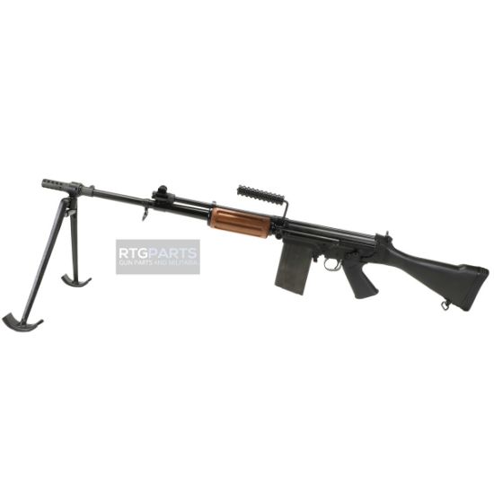 DS Arms, SA58 FALO, Semi-automatic Rifle, 7.62 NATO, 21" FALO Heavy Barrel, Matte Finish, Black, Fixed Synthetic Stock, Carry Handle, Folding Bipod, 20 Rounds, 1 Magazine, FFL-DSA-SA5821-5041-A, RTG Parts