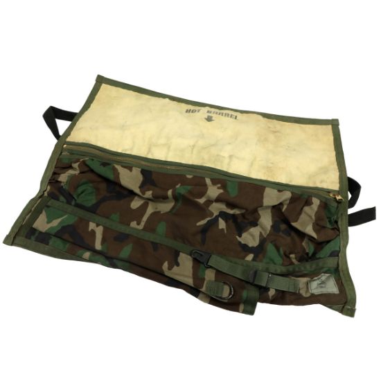 USGI M81 WOODLAND MACHINE GUN BARREL CASE, USED VG, BIN-TBD-M81-WOODLAND, RTG Parts