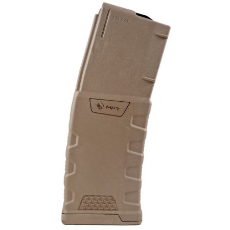 MFT Extreme Duty Magazine FDE, Mission First Tactical, 223 Remington/556NATO, 30 Rounds, 30rd, Fits AR Rifles, Polymer, Flat Dark Earth, 814002022942, MAG-EXDPM556-SDE, RTG Parts