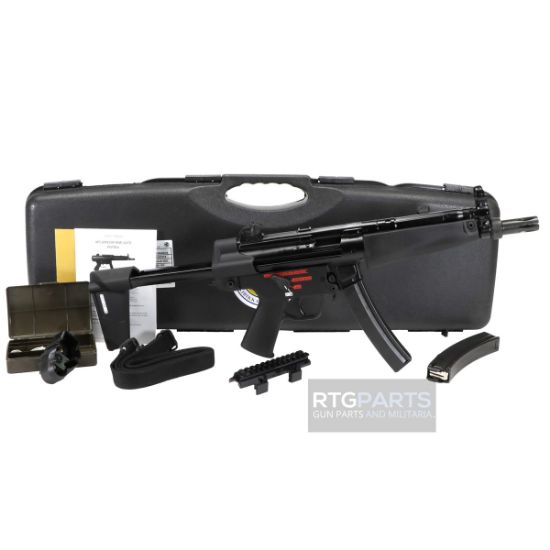 Century Arms, AP5-N, Semi-automatic, Pistol, 9MM, 8.9", Black, 30 Rounds, 2 Magazines, Threaded, Manual Safety, Adjustable Sights, Matte, Pistol Brace, 787450988507, FFL-CENTURY-HG6034NB-N, RTG Parts