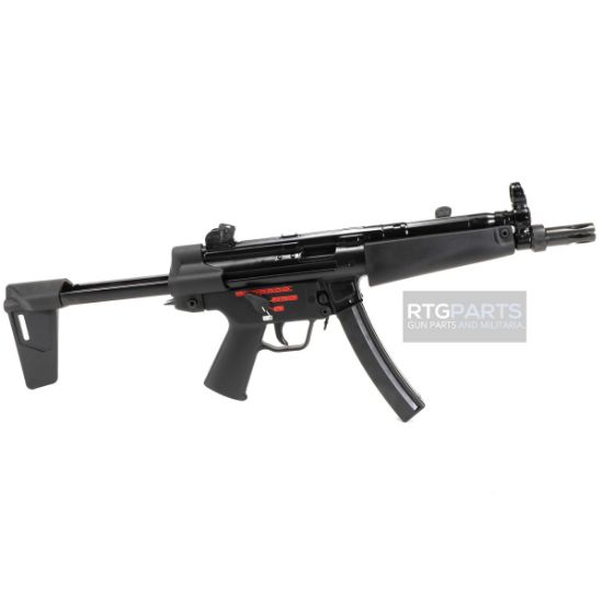 Century Arms, AP5-N, Semi-automatic, Pistol, 9MM, 8.9", Black, 30 Rounds, 2 Magazines, Threaded, Manual Safety, Adjustable Sights, Matte, Pistol Brace, 787450988507, FFL-CENTURY-HG6034NB-N, RTG Parts