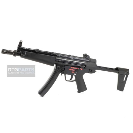 Century Arms, AP5-N, Semi-automatic, Pistol, 9MM, 8.9", Black, 30 Rounds, 2 Magazines, Threaded, Manual Safety, Adjustable Sights, Matte, Pistol Brace, 787450988507, FFL-CENTURY-HG6034NB-N, RTG Parts