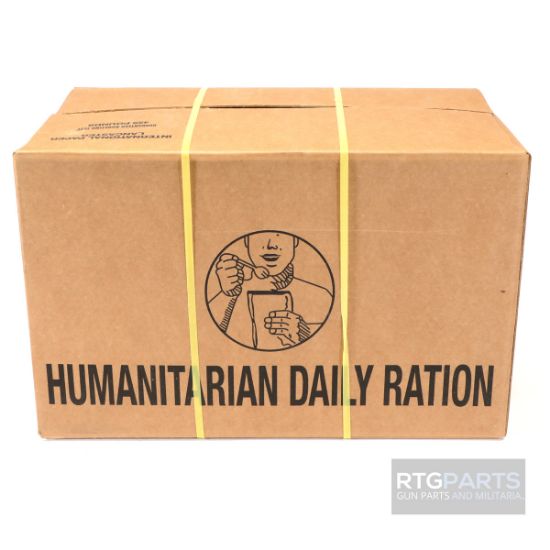 USGI, Humanitarian Daily Ration (MRE), Sealed Case of Ten, PLT-MRE, RTG Parts