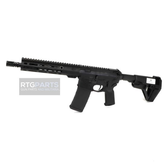 Colt's Manufacturing, M4 Pistol, Semi-automatic, AR Pistol, 5.56 NATO, 10.3" Barrel, Anodized Finish, Black, SBA5 Pistol Stabilizing Brace, Full Length M-LOK Handguard, Picatinny Rail, 30rd Magazine, 098289002013, FFL-M4P6930, RTG Parts