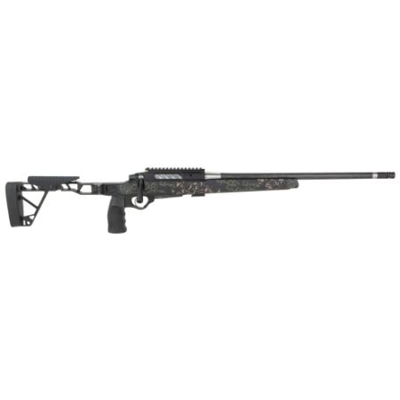 Seekins Precision, Element Hunter, Bolt Action Rifle, 308 Winchester, 20" Carbon Fiber Barrel, 1:11.5 Twist, Threaded 5/8X24 with Hunter Muzzle Brake, Anodized Finish, Black, Seekins Precision Havak Hunter Chassis, Woodland Shadow, TriggerTech Trigger, 1 Magazines, 3 Rounds, 811452024960, FFL-SEEKINS-0011710401-F, RTG Parts