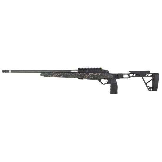 Seekins Precision, Element Hunter, Bolt Action Rifle, 308 Winchester, 20" Carbon Fiber Barrel, 1:11.5 Twist, Threaded 5/8X24 with Hunter Muzzle Brake, Anodized Finish, Black, Seekins Precision Havak Hunter Chassis, Woodland Shadow, TriggerTech Trigger, 1 Magazines, 3 Rounds, 811452024960, FFL-SEEKINS-0011710401-F, RTG Parts