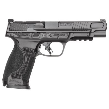 Smith & Wesson, M&P M2.0 Metal Heavy Duty, Semi-automatic, Striker Fired, Full Size, 9MM, 5" Barrel, Armornite Finish, Black, Front Night Sight, Black Rear Sight, Optics Ready, Two 17rd Magazines, 022188904888, FFL-SW-14670, RTG Parts