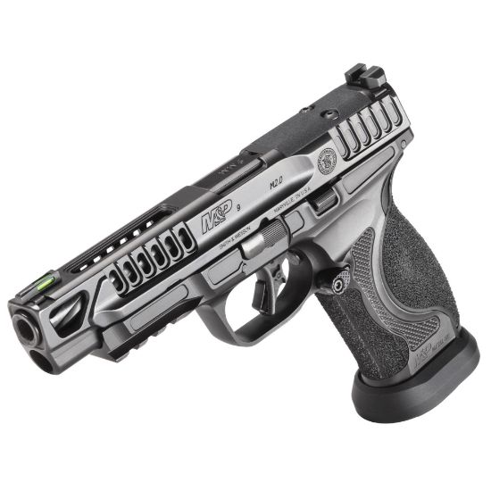Smith & Wesson, M&P M2.0 Competitor Heavy Duty, Semi-automatic, Striker Fired, Full Size, 9MM, 5" Spiral Fluted Barrel, Armornite Finish, Black, Front Hiviz Night Sight, Black Rear Sight, Optics Ready, Four 17rd Magazines, 022188900880, FFL-SW-14068, RTG Parts