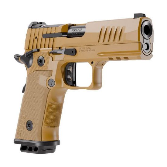 Sig Sauer, P211 GT4, Semi-automatic, Single Action Only, Metal Frame Pistol, Compact, 9MM, 4.2" Bull Barrel, Nitron Finish, Coyote, Coyote G10 Grips, Optic Ready with SIG-LOC PRO Footprint, XRAY3 Day/Night Front Sight, Black Fixed Rear Sight, Ambidextrous Safety, (2)-21 Round Magazines and (1)-17 Round Magazine, 798681740925, FFL-SIG-211CA-9-GT4-COY, RTG Parts