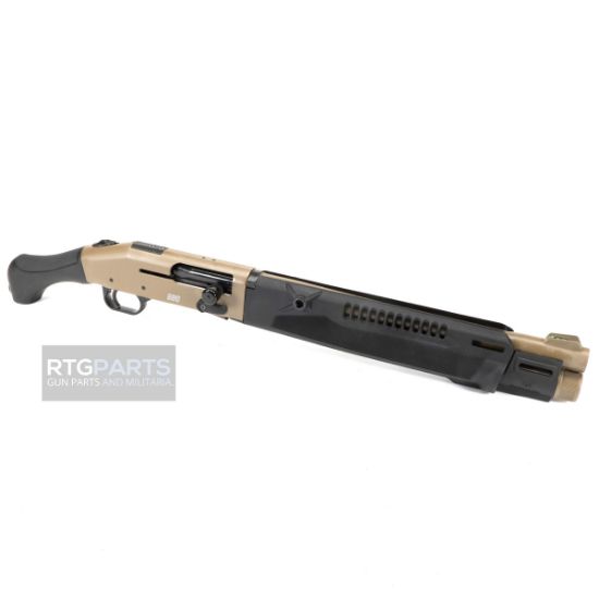 	Mossberg, 990 Aftershock SPX 14.5" 5rd FDE, Pistol-Grip Shotgun, Semi-Automatic, 12 Gauge, 3" Chamber, 14.375" Barrel, Integrated Heat Shield, Fixed Choke, Flat Dark Earth, AfterShock Grip, Winged Front Fiber Optic, Optic-Ready with Shield RMSc Footprint, 5 Rounds, 015813830119, FFL-MOSSBERG-83011, RTG Parts