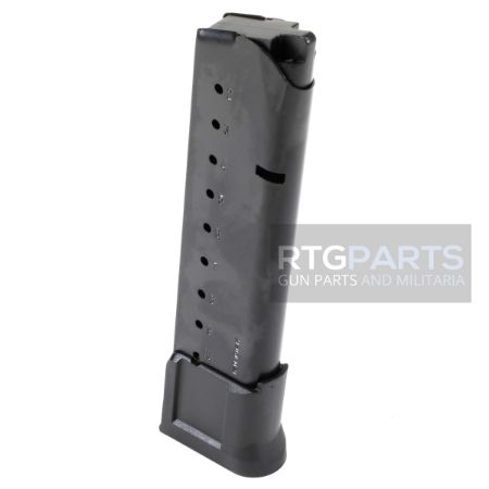Picture of 1911 FULL SIZE .45ACP 10RD AFC MAGAZINE W/ SLEEVE, BLACK, MEC-GAR