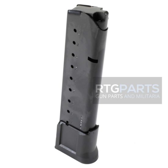 Picture of 1911 FULL SIZE .45ACP 10RD AFC MAGAZINE W/ SLEEVE, BLACK, MEC-GAR