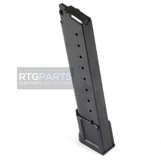 Picture of 1911 FULL SIZE .45ACP 10RD AFC MAGAZINE W/ SLEEVE, BLACK, MEC-GAR