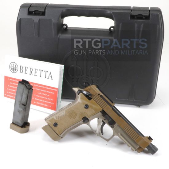 Picture of BERETTA 80X CHEETAH 380ACP TACTICAL DESERT 4.4" THREADED BARREL 15RD