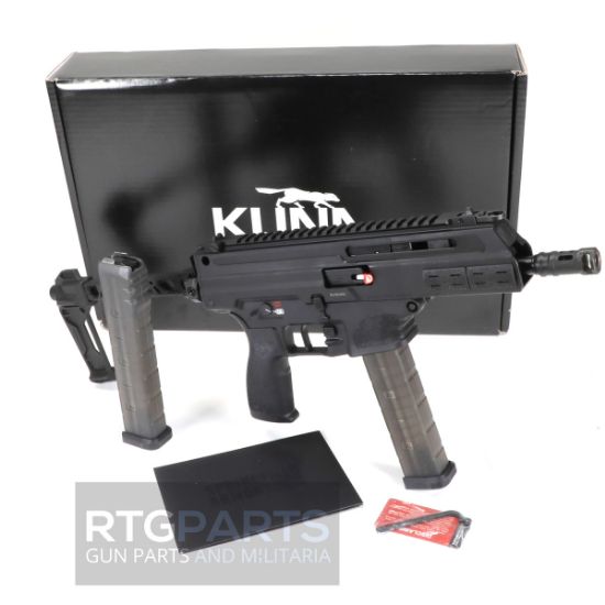Springfield, Kuna, Semi-automatic Pistol, 40S&W, 6.125" Threaded Barrel, Roller Delayed, M-LOK Handguard, Strike Industries FSA Pistol Brace, Anodized Finish, Black, Two 30rd Magazines, 706397988975, FFL-SPRINGFIELD-KN90640B-FSA, RTG Parts