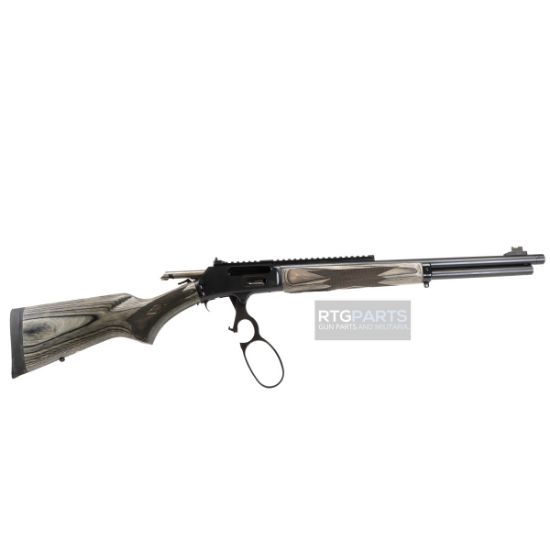 Marlin Firearms, 1895 Guide Gun, Large Loop, Lever Action Rifle, 45-70 Government, 19.10" Threaded Barrel, 11/16X24 Thread Pitch, Satin Blued, Gray/Brown Laminate Stock and Forend, Ghost Ring Rear Sight, Tritium Fiber Optic Front Sight, Crossbolt Safety, 6 Round Tubular Magazine, 736676704798, FFL-MARLIN-70479, RTG Parts