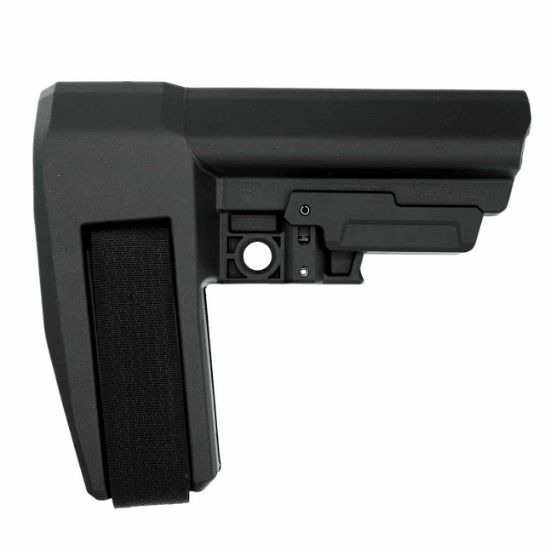 SB Tactical, SBA6, Pistol Stabilizing Brace, Fits AR Carbine Extension, Flat Dark Earth, 5 Position Adjustable, Includes Adjustable Nylon Strap, Made in Collaboration with Die Free Co, SBA6X-01-SB, 699618783582, SB-SBA6X-01, RTG Parts