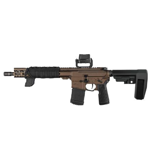 SB Tactical, SBA6, Pistol Stabilizing Brace, Fits AR Carbine Extension, Flat Dark Earth, 5 Position Adjustable, Includes Adjustable Nylon Strap, Made in Collaboration with Die Free Co, SBA6X-01-SB, 699618783582, SB-SBA6X-01, RTG Parts