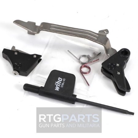 Picture of TIMNEY ALPHA COMPETITION TRIGGER, GLOCK GEN3-4 17/19/22/23, BLACKOUT EDITION