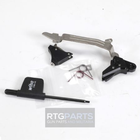Picture of TIMNEY ALPHA COMPETITION TRIGGER, GLOCK GEN5 17/19/45/34, BLACKOUT EDITION