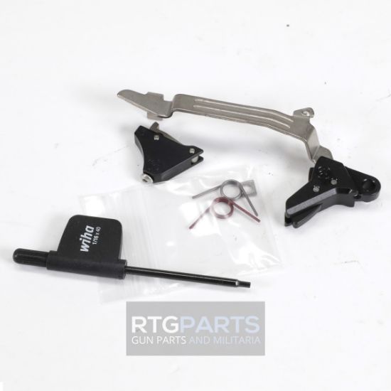 Picture of TIMNEY ALPHA COMPETITION TRIGGER, GLOCK GEN5 17/19/45/34, BLACKOUT EDITION