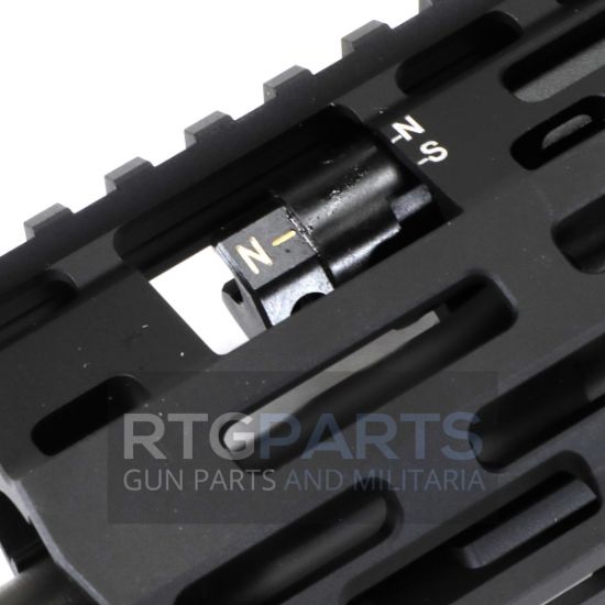 Heckler & Koch, MR762 A4, Semi-automatic, AR-Style Pistol, 308 Winchester/7.62 NATO, 13" Cold Hammer Forged Threaded Barrel, 5/8X24 Thread Pitch, Anodized Finish, Black, M-LOK Free Float Handguard, Adjustable Gas Block, HK USA Enhanced Grip, Ambidextrous Controls, 20rd Magazine, 642230272484, FFL-HKK-81001052, RTG Parts