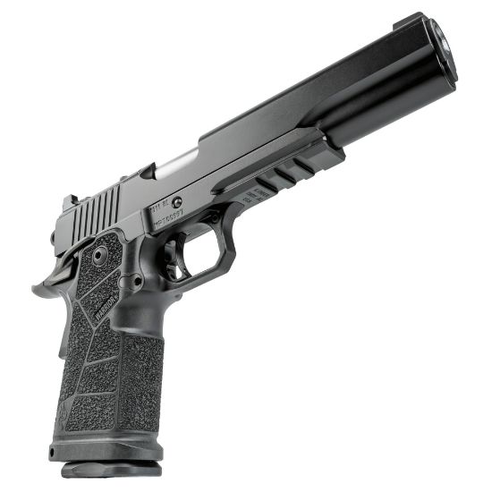 Kimber, DS Warrior LS, Semi-automatic, Metal Frame Pistol, 1911, Full Size, 10MM, 6" Bushing Barrel with Deep Crown, KimPro Finish, Black, Carbon Fiber Grips, Tritium Front Sight, Optics Ready, Includes C&H RMR Optic Mount, Ambidextrous Thumb Safety, (1)-18 Round Magazine and (1)-15 Round Magazine, 669278363042, FFL-KIMBER-3600304, RTG Parts