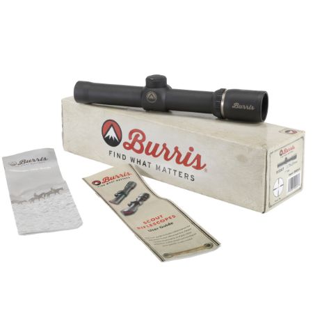 BURRIS SCOUT RIFLE SCOPE 2.75X20 1" HEAVY PLEX, USED VG, Just One Available, J1-AFM-260485, RTG Parts