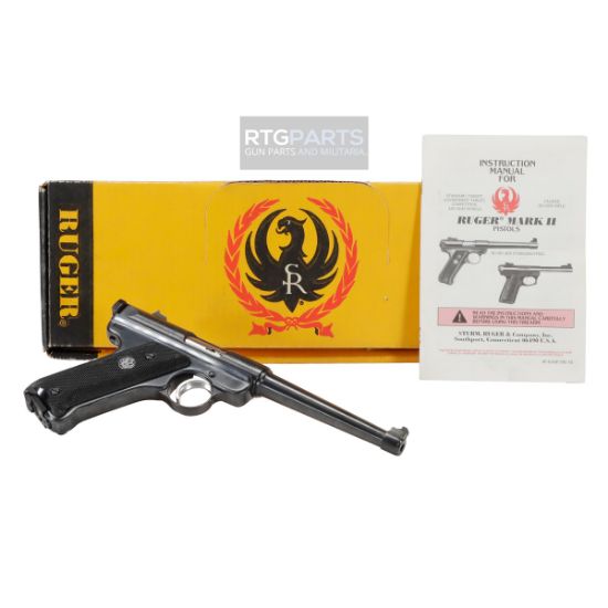 RUGER MARK II BLUED 22LR 7" BULL BARREL, Just one available, J1-AFM-260179, RTG Parts