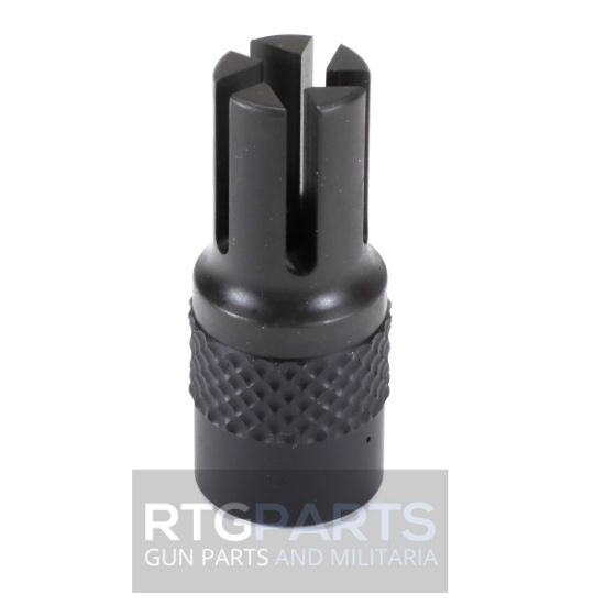 MP5 3-Lug Quick Detach Flash Hider for 3-Lug Barrels, SP5, SP5K, MP5K PDW, MP5K-RS, MP5-N, GSL Technology, U.S. Made, 922r, 697937409817, HKK-GSL-3060, RTG Parts