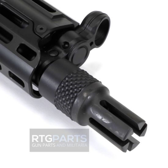 MP5 3-Lug Quick Detach Flash Hider for 3-Lug Barrels, SP5, SP5K, MP5K PDW, MP5K-RS, MP5-N, GSL Technology, U.S. Made, 922r, 697937409817, HKK-GSL-3060, RTG Parts