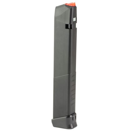 Global Ordnance, Magazine, 9MM, 33 Rounds, Fits GLOCK 17/34, Black, GO-850003223063, RTG Parts