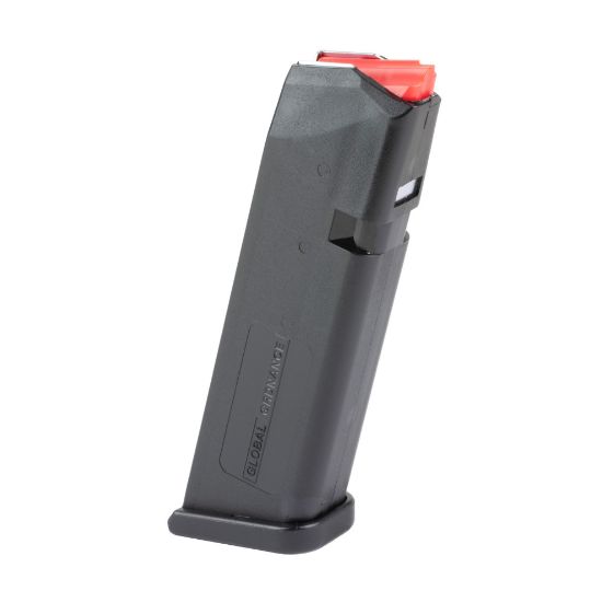 Global Ordnance, Magazine, 9MM, 17 Rounds, Fits GLOCK 17/34/47, Polymer Construction, Matte Finish, Black, 17rd, G17, GO-197892029070, RTG Parts