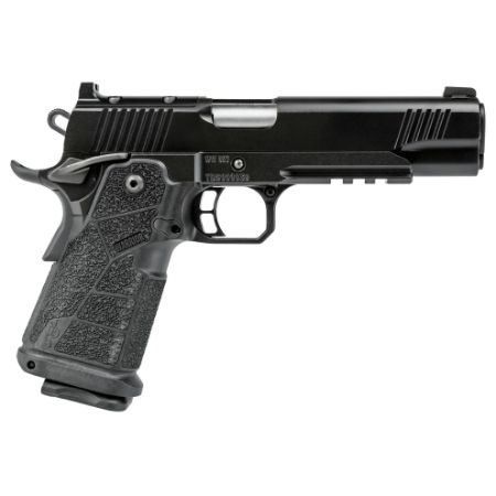 Kimber, DS Warrior LS, Semi-automatic, Metal Frame Pistol, 1911, Full Size, 10MM, 5" Bushing Barrel with Deep Crown, KimPro Finish, Black, Carbon Fiber Grips, Tritium Front Sight, Optics Ready, Includes C&H RMR Optic Mount, Ambidextrous Thumb Safety, (1)-18 Round Magazine and (1)-15 Round Magazine, 669278363035, FFL-KIMBER-3600303, RTG Parts