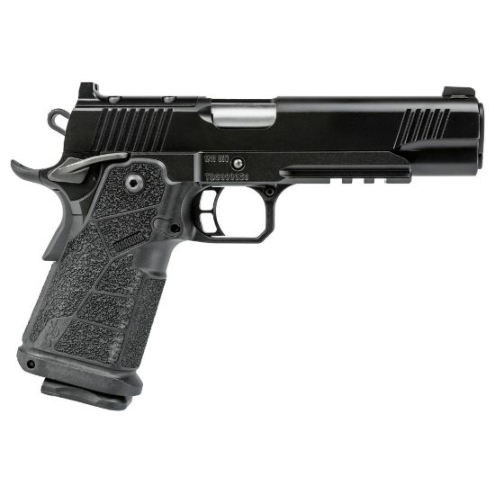 Kimber, DS Warrior LS, Semi-automatic, Metal Frame Pistol, 1911, Full Size, 10MM, 5" Bushing Barrel with Deep Crown, KimPro Finish, Black, Carbon Fiber Grips, Tritium Front Sight, Optics Ready, Includes C&H RMR Optic Mount, Ambidextrous Thumb Safety, (1)-18 Round Magazine and (1)-15 Round Magazine, 669278363035, FFL-KIMBER-3600303, RTG Parts