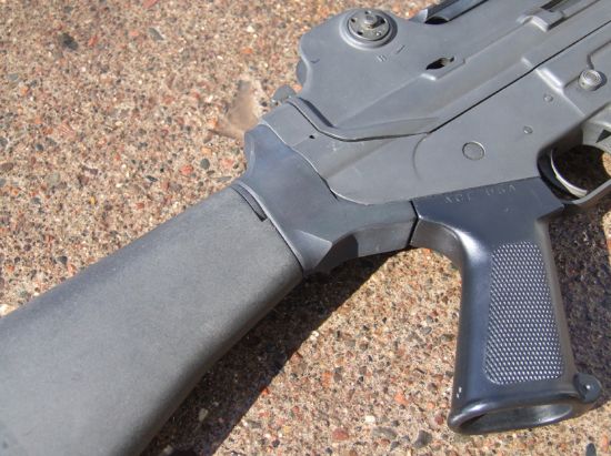 Daewoo DR200 Stock Adapter Type 2, For AR15 Buffer Tube and Fixed or Collapsible Stocks, DR-200 StormWerkz, SW-SA-DWDR-02, RTG Parts