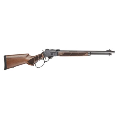 Smith & Wesson, 1854 America 250 Limited Edition, Lever Action Rifle, 44 Magnum, 19.25" Barrel, 11/16X24 Thread Pitch, Armornite Finish, Black, Walnut Stock, XS Ghost Ring Rear Sight, Gold Bead Front Sight, Cross Bolt Safety, 9 Rounds, 022188909760, FFL-SW-14969, RTG Parts