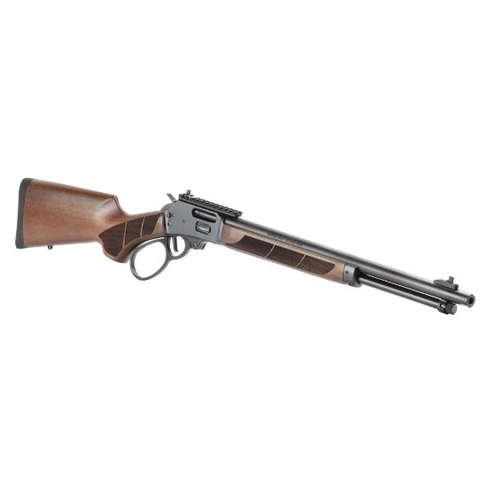 Smith & Wesson, 1854 America 250 Limited Edition, Lever Action Rifle, 44 Magnum, 19.25" Barrel, 11/16X24 Thread Pitch, Armornite Finish, Black, Walnut Stock, XS Ghost Ring Rear Sight, Gold Bead Front Sight, Cross Bolt Safety, 9 Rounds, 022188909760, FFL-SW-14969, RTG Parts
