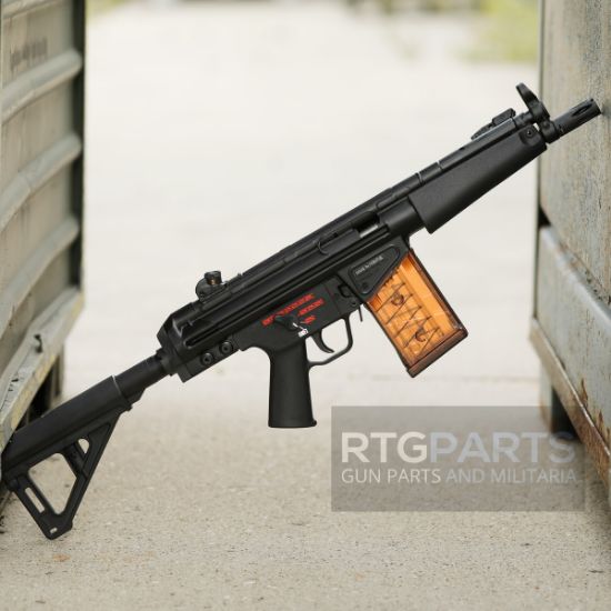Century Arms, AP51, Semi-automatic Pistol, 762NATO, 8.3" Threaded Barrel, Birdcage Style Flash Hider, Manganese Phosphate Finish, Black, Navy Style Grips, Magpul BTR Brace, Adjustable Rear and Fixed Front Sights, Manual Safety, 20 Rounds, 2 Magazines, Includes Sling, Cleaning Kit, Picatinny Rail and Hard Carry Case, 787450951860, FFL-CENTURY-HG7887MB-N, RTG Parts