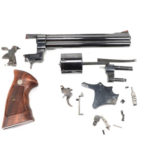 S&W 29-4 NON-FLUTED 44 MAGNUM 8 3/8" PARTS KIT W/ FANCY WOOD STOCKS, Just One Available, J1-AFM-260584, RTG Parts