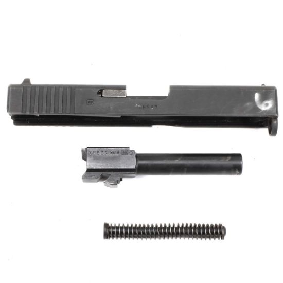 GLOCK 19 9MM COMPLETE SLIDE ASSEMBLY USED, Just One Available, J1-AFM-260591, RTG Parts
