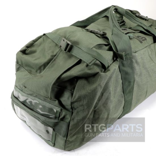USGI OD DOUBLE STRAP DUFFLE BAG, SIDE LOADING, OD Green,  BIN-USGI-DUFFLE-TOP-LOADING, RTG Parts