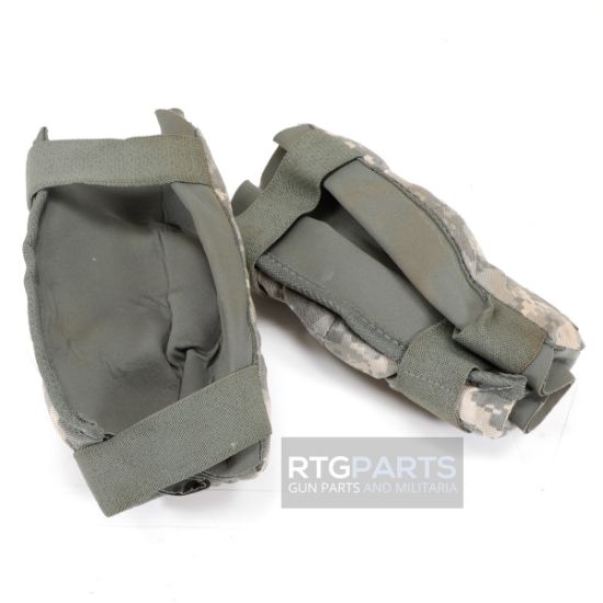 USGI, ACU Knee Pads, Used, Size Small, AT-Digital, BIN-TBD-EP-S, RTG Parts