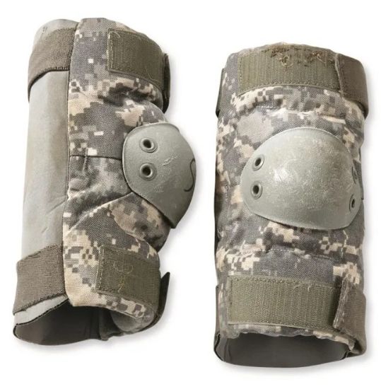 USGI, ACU Knee Pads, Used, Size Small, AT-Digital, BIN-TBD-EP-S, RTG Parts